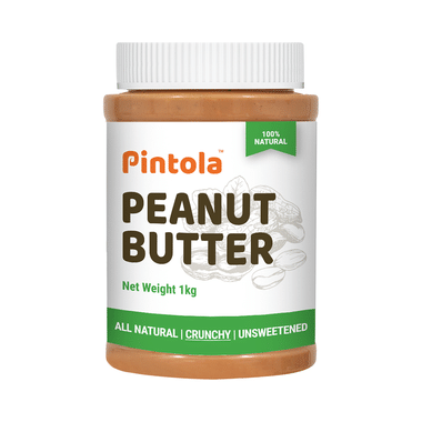 Pintola All Natural Peanut For Weight Management & Healthy Heart | Butter Crunchy