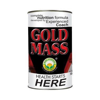Basic Ayurveda Gold Mass Complete Nutrition Formula for Skin & Weight Management