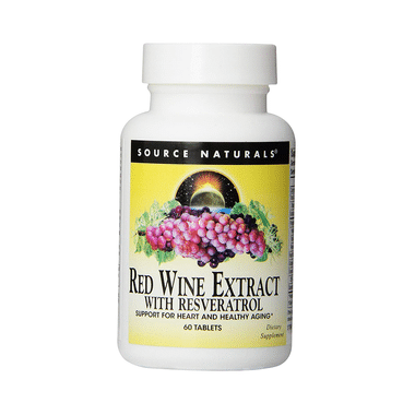 Source Naturals Red Wine Extract with Resveratrol Tablet