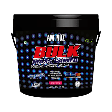 Aminoz Bulk Mass Gainer Strawberry