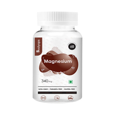 Bodyops Magnesium 340mg Vegetarian Capsule