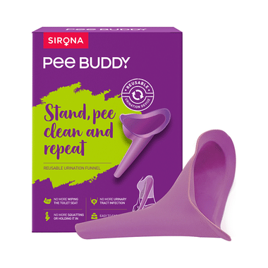 PeeBuddy Stand and Pee Reusable Urination Funnel