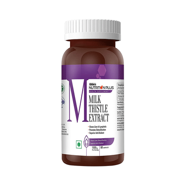 Abbie's Nutrition Plus Health Supplement Milk Thistle Extract Capsule