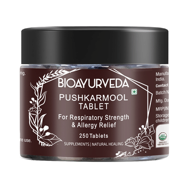 <span style='color:#626A7A'>Bioayurveda Pushkarmool Tablet</span>