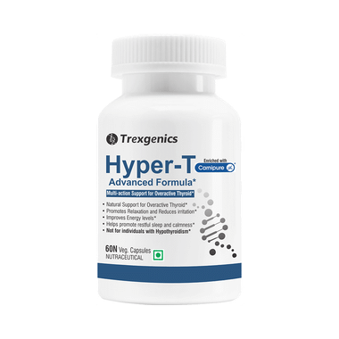 Trexgenics Hyper-T Thyroid Support Veg Capsule