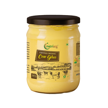 Nutriorg Certified Organic Cow Ghee