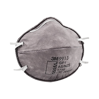 3M 9913 Particulate Respirator Mask Grey