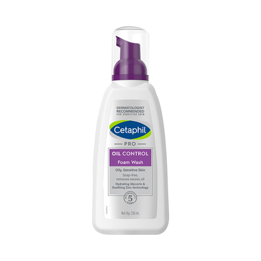 Cetaphil Pro Oil Control Soap-Free Foam Wash | For Oily, Sensitive Skin