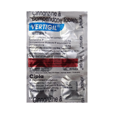 Vertigil Tablet