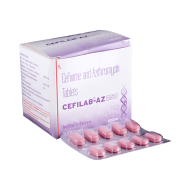 Cefilab-AZ 250 Tablet