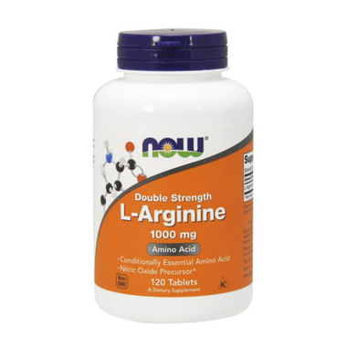 Now L-Arginine Double Strength 1000mg Tablet