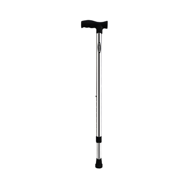 Guardian Adjustable Walking Stick Chrome Steel