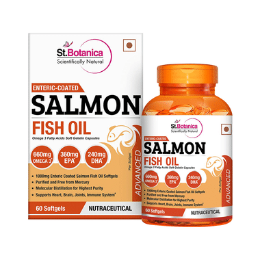 St.Botanica Salmon Fish Oil 1000mg Softgels