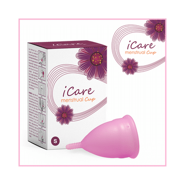 ICare Hygienic Menstrual Cup Reusable, Washable Small Before Delivery Or Upto Age 25 Years