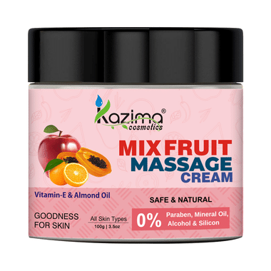 Kazima Cosmetics Mix Fruit Massage Cream