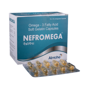 Nefromega Soft Gelatin Capsule