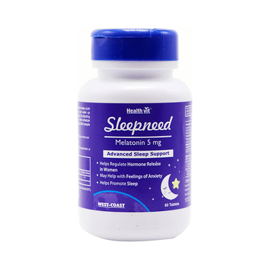 HealthVit Sleepneed Melatonin 5mg for Advanced Sleep Support | Tablet