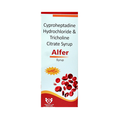 Alfer Syrup Sugar Free