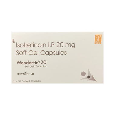 Wondertin 20 Softgel Capsule