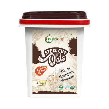 Nutriorg USDA Certified Gluten Free Steel Cut Oats