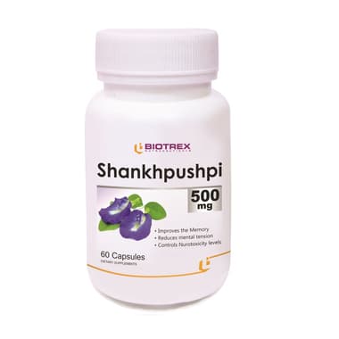 Biotrex Shankhpushpi 500mg Capsule