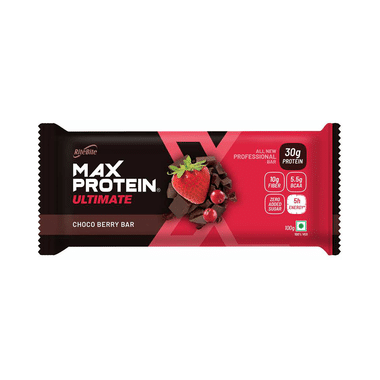 RiteBite Max Protein Ultimate Bar | Flavour Choco Berry
