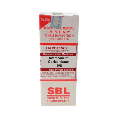 SBL Ammonium Carbonicum 0/6 LM