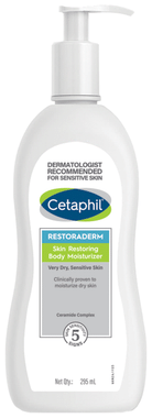 Cetaphil Restoraderm Skin Restoring Body Moisturizer Very Dry, Sensitive Skin
