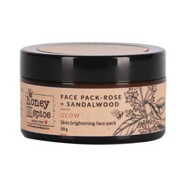 Honey And Spice Face Pack Rose And Sandalwood