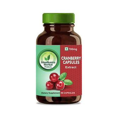 Shudhanta Herbal Cranberry 700mg Capsule