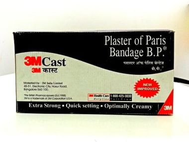 3M Plaster Of Paris Cast B.P. 15cm X 2.7m