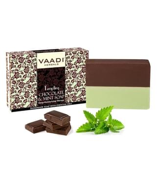 Vaadi Herbals Tempting Chocolate And Mint Soap