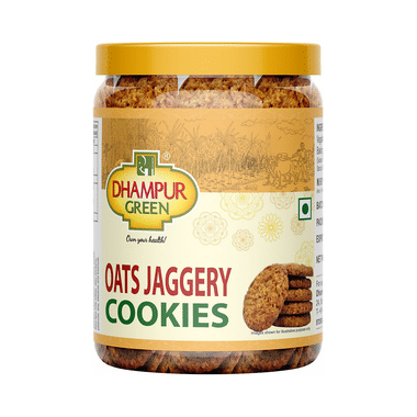 Dhampur Green Oats Jaggery Cookie