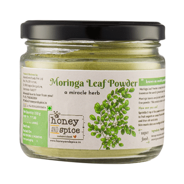 Honey And Spice Moringa Leaf Powder