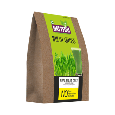 Nattfru Wheat Grass Fruit Juice Powder Sachet (2gm Each)