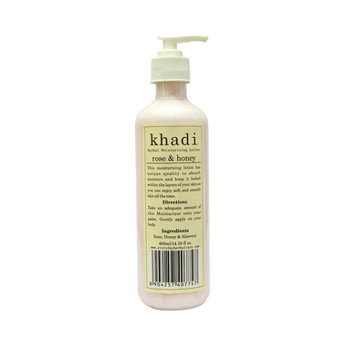 Khadi Herbal Rose & Honey Moisturizer Lotion