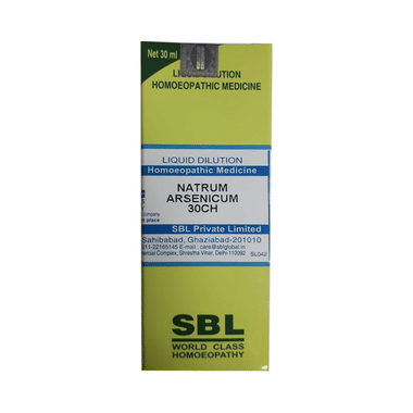 SBL Natrum Arsenicum Dilution 30 CH