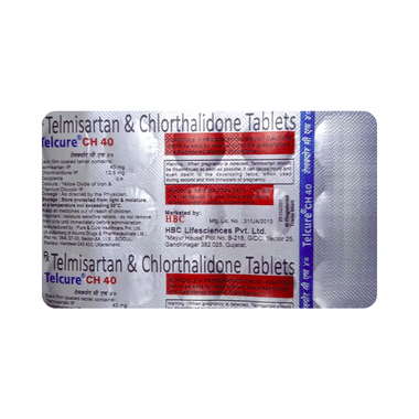 Telcure CH 40mg/12.5mg Tablet