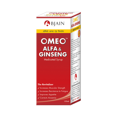 Bjain Omeo Alfa & Ginseng Syrup