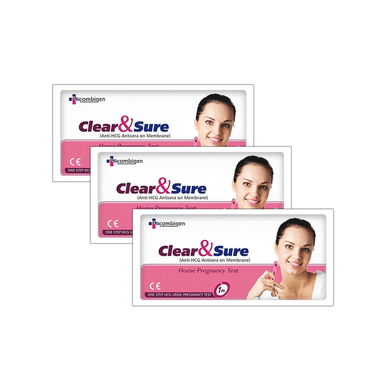 Clear & Sure Clear Response Home Pregnancy Test Kit