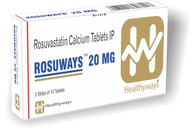 Rosuways 20mg Tablet