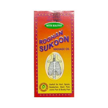 Apsara Roghan Sukoon Massage Oil | Helps Relieve Sprain, Headaches, Back Pain, Joint Pain & Body Pain