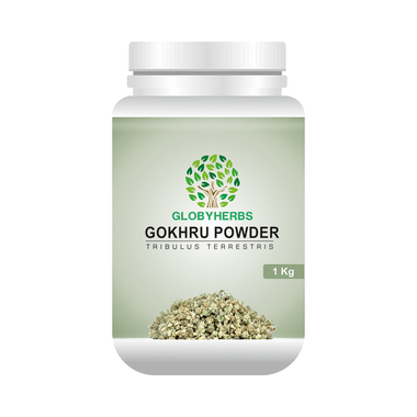 Globyherbs Gokhru (Tribulus Terrestris) Powder