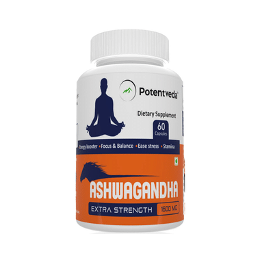 Potentveda Ashwagandha 800mg Capsule