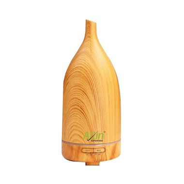Allin Exporters DT 203LW Aromatherapy Diffuser & Ultrasonic Humidifier (100ml Tank) Light Wood