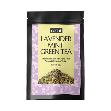 Roshi Lavender Mint Green Tea