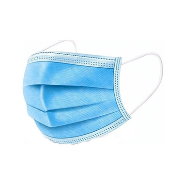 Fine Morning Pharma Safe X Disposable 3 Ply Surgical Face Mask Blue With Nosepin