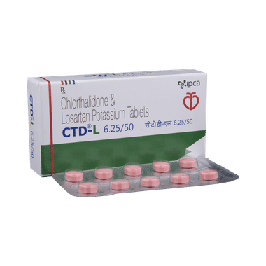 CTD-L 6.25/50 Tablet