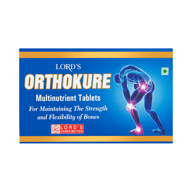 Lord's Orthokure Multinutrient For Bone Flexibility & Strength | Tablet