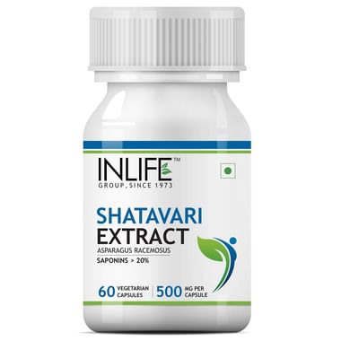 Inlife Shatavari Extract 500mg Capsule